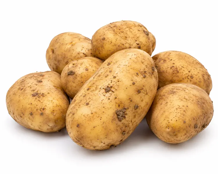 बड़े ताज़े आलू थोड़ी मिट्टी लगे / Large Fresh Potatoes With Ligh