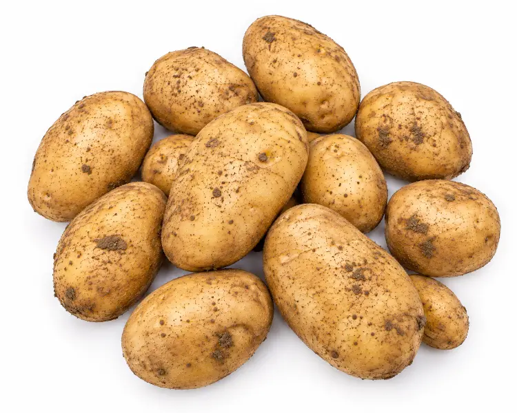 बड़े ताज़े आलू थोड़ी मिट्टी लगे / Large Fresh Potatoes With Ligh