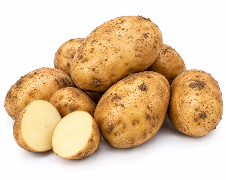 बड़े ताज़े आलू थोड़ी मिट्टी लगे / Large Fresh Potatoes With Ligh